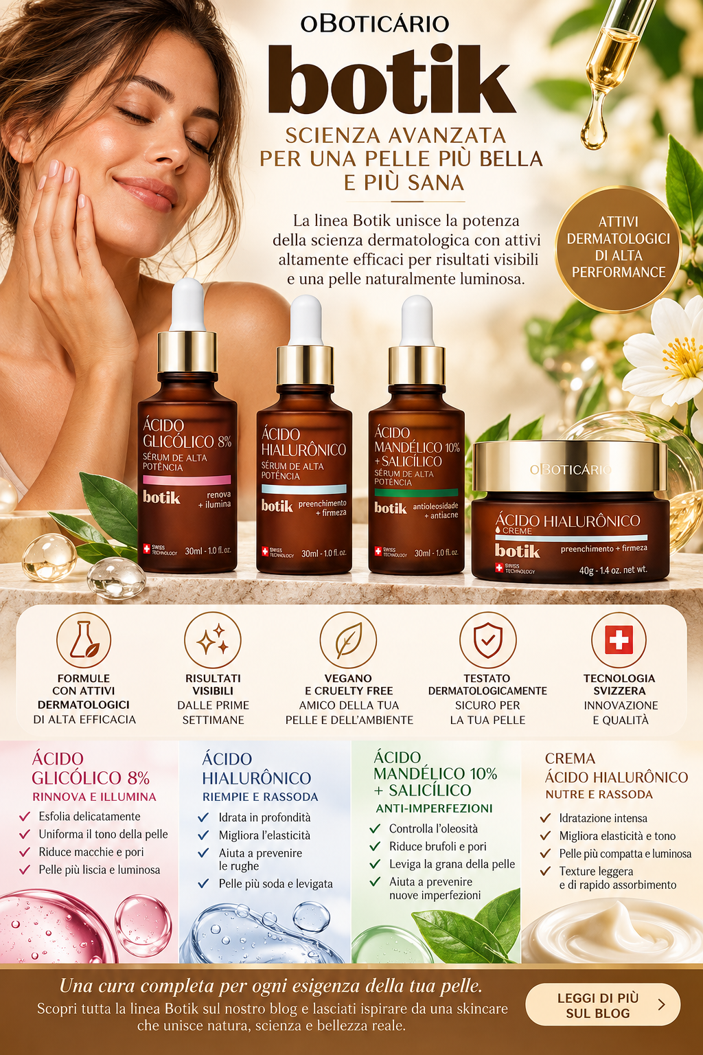 BOTIK: skincare ad alta performance per prendersi cura della pelle ogni giorno