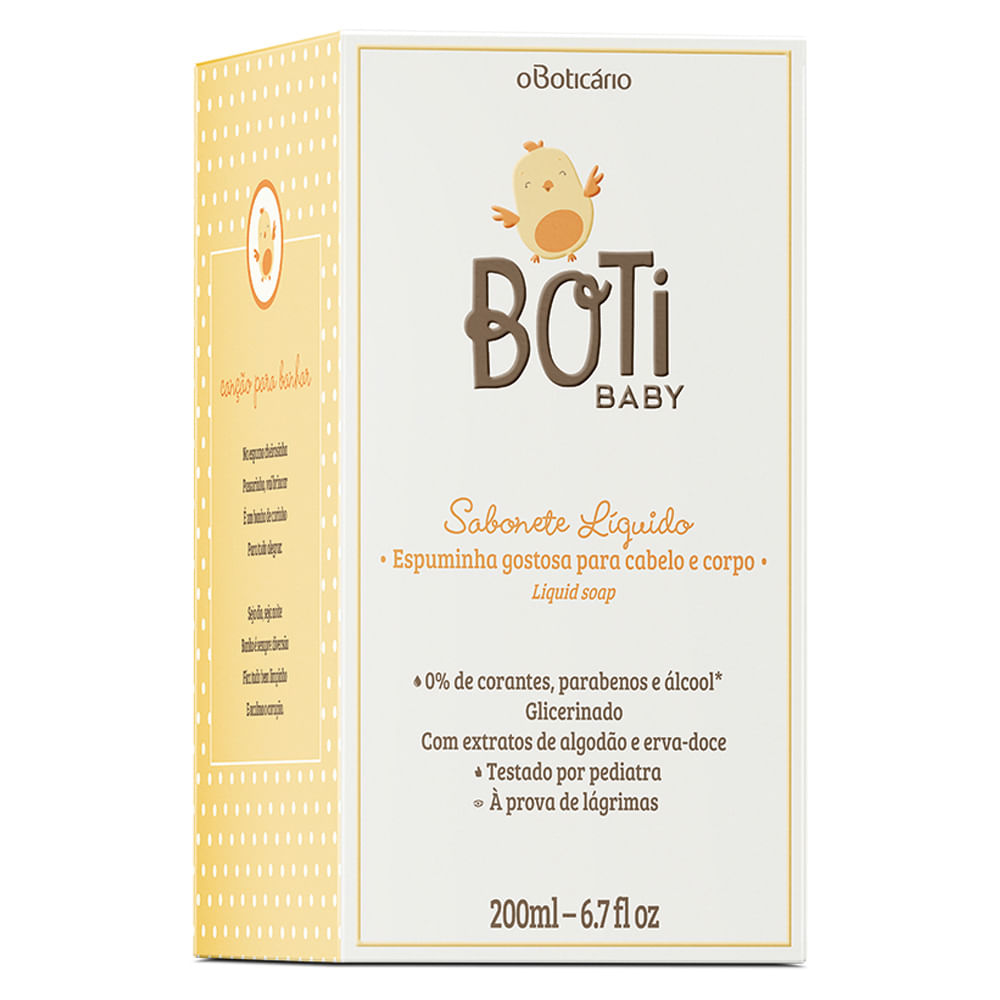 BOTI BABY SAB LIQ CABELO E CORP 200ml