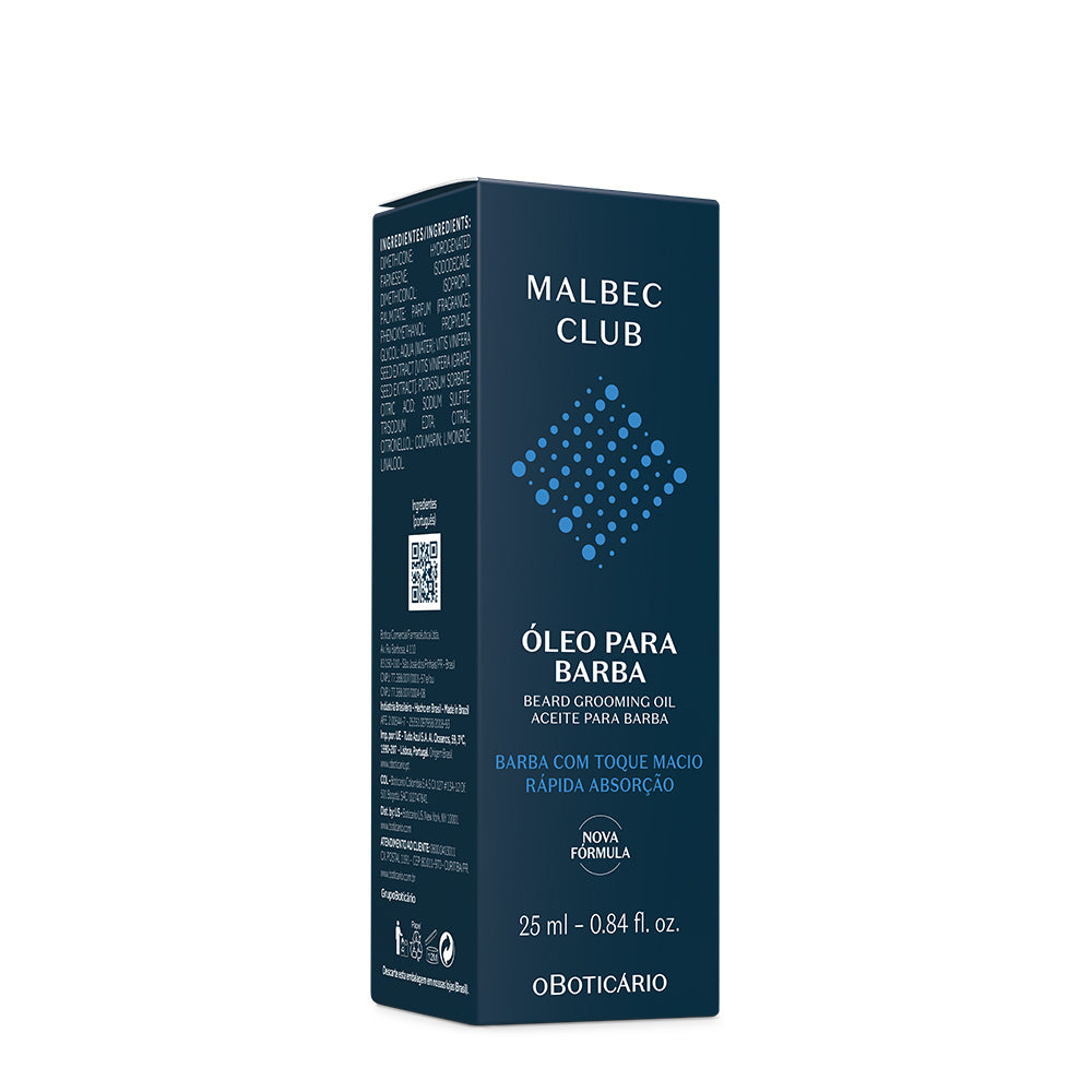 MALBEC OLEO P/BARBA CUID V4 25ml