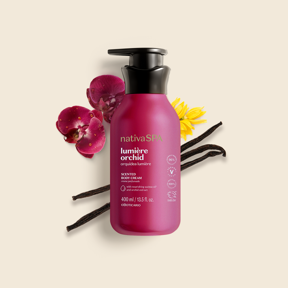 Lozione idratante corpo Lumiere orchid