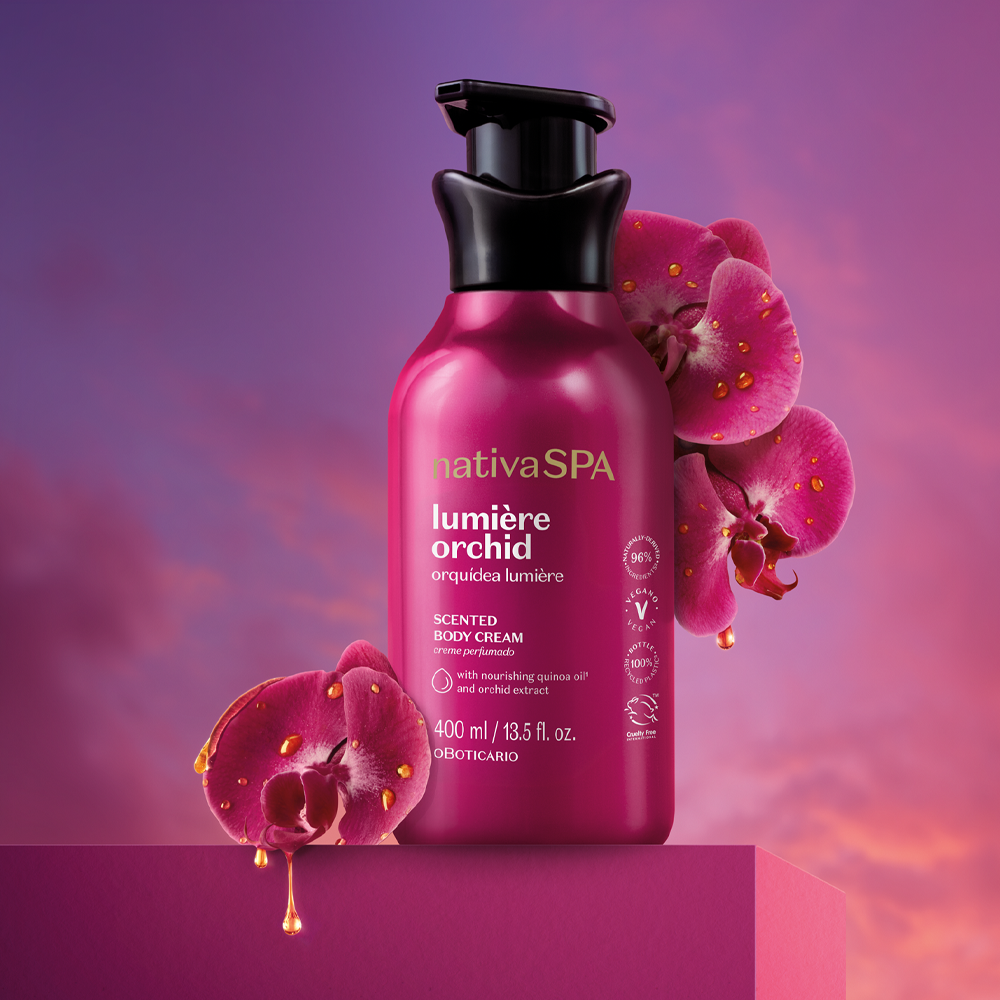 Lozione idratante corpo Lumiere orchid