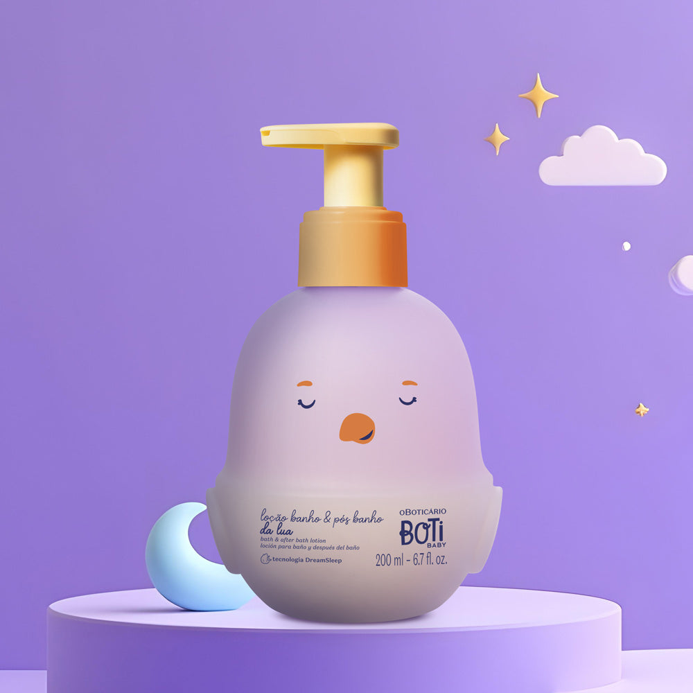 BOTI BABY Lozione corpo per il bagno e il post-bagno LUA EXP 200m