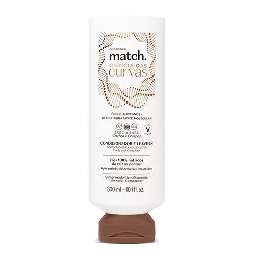 Match Ciência das Curvas – Balsamo & Leave-In 2 in 1